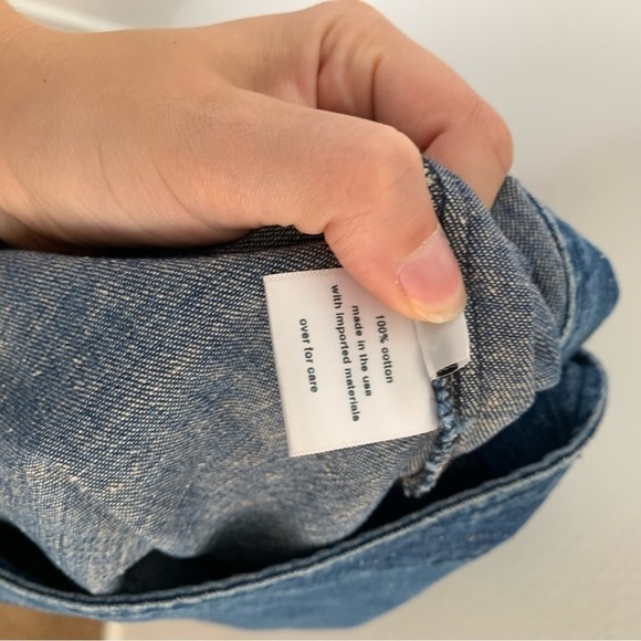 Rachel Comey glitch Klein long sleeve denim jumpsuit 2 - Picture 11 of 12